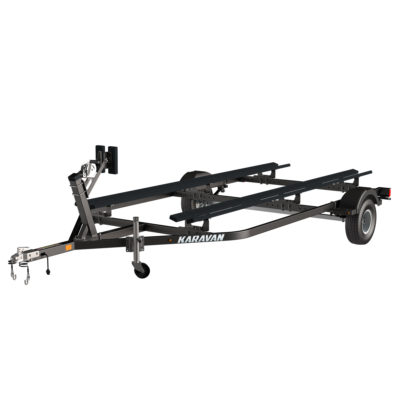 Karavan Trailer's Single Axel Mini Pontoon Trailer, model number KDP-1415-BT