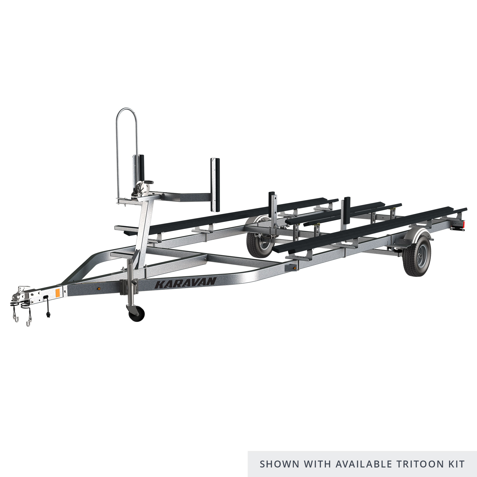 Single Axle Small Pontoon Trailer Karavan Trailers