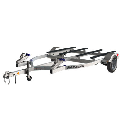 Karavan Trailer's Double Watercraft Aluminum Trailer w/Step Fender, model number WCA-2600-82