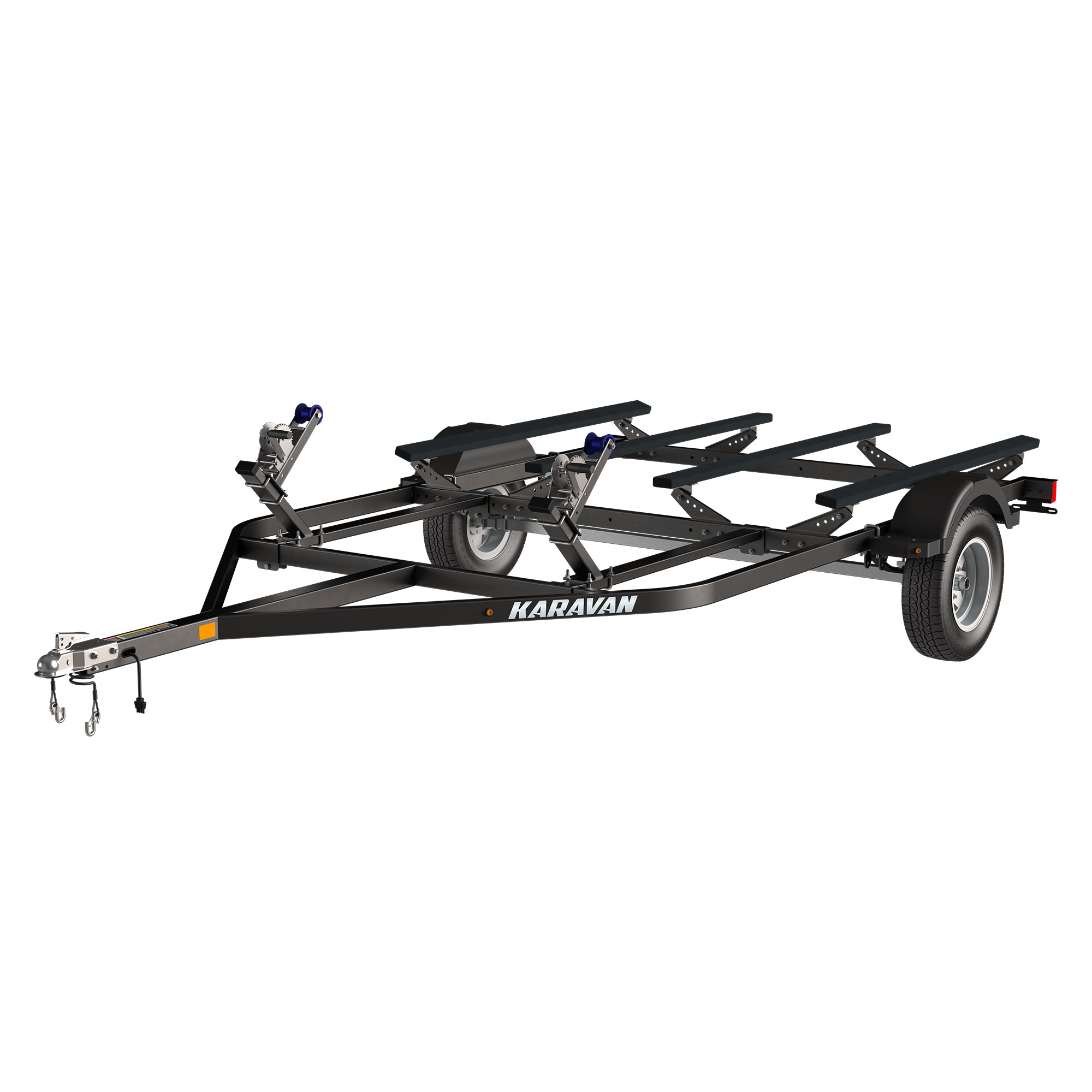 Karavan Trailer's Double Watercraft Steel Trailer w/Step Fender, model number WC-2200-84-S-BT