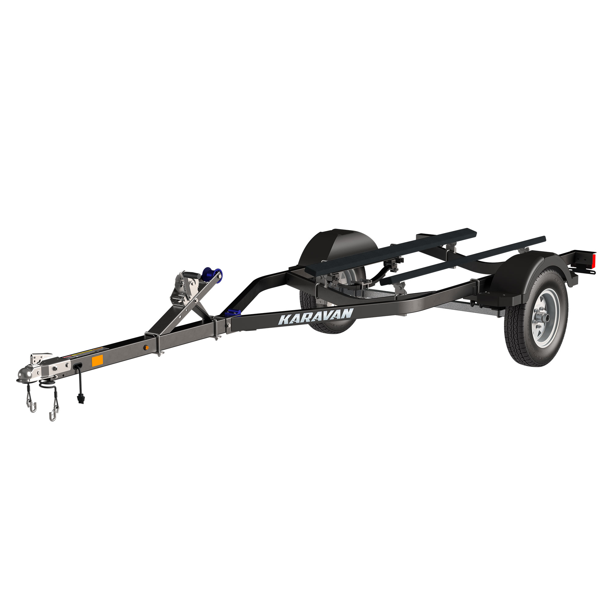 Single Watercraft Steel Trailer w/ Step Fender | Karavan Trailers