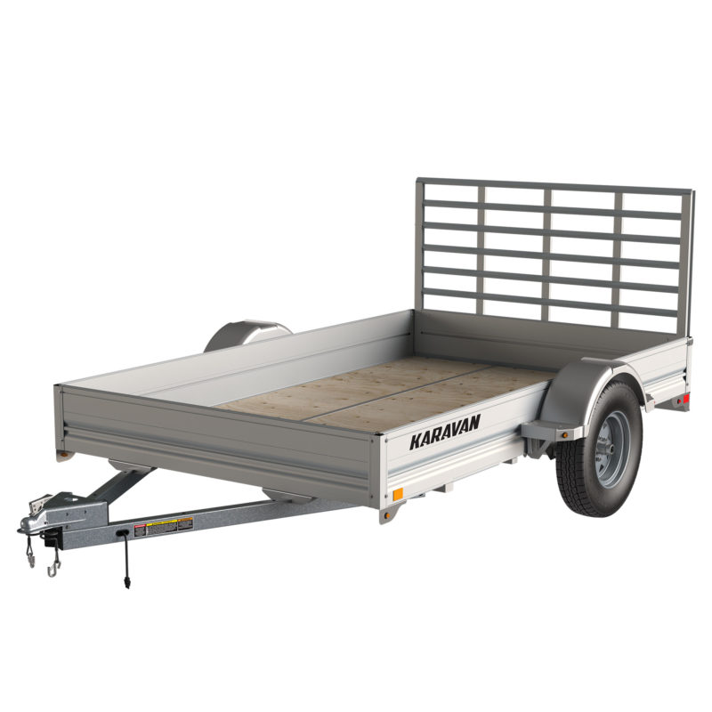 Karavan Trailer's 6x10ft. Aluminum Utility Trailer