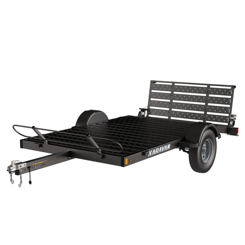 Karavan Trailer's 6 x 10 Ft. Steel Floor Utility Trailer