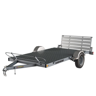 Karavan Trailer's 6x12ft. Steel Floor Utility Trailer