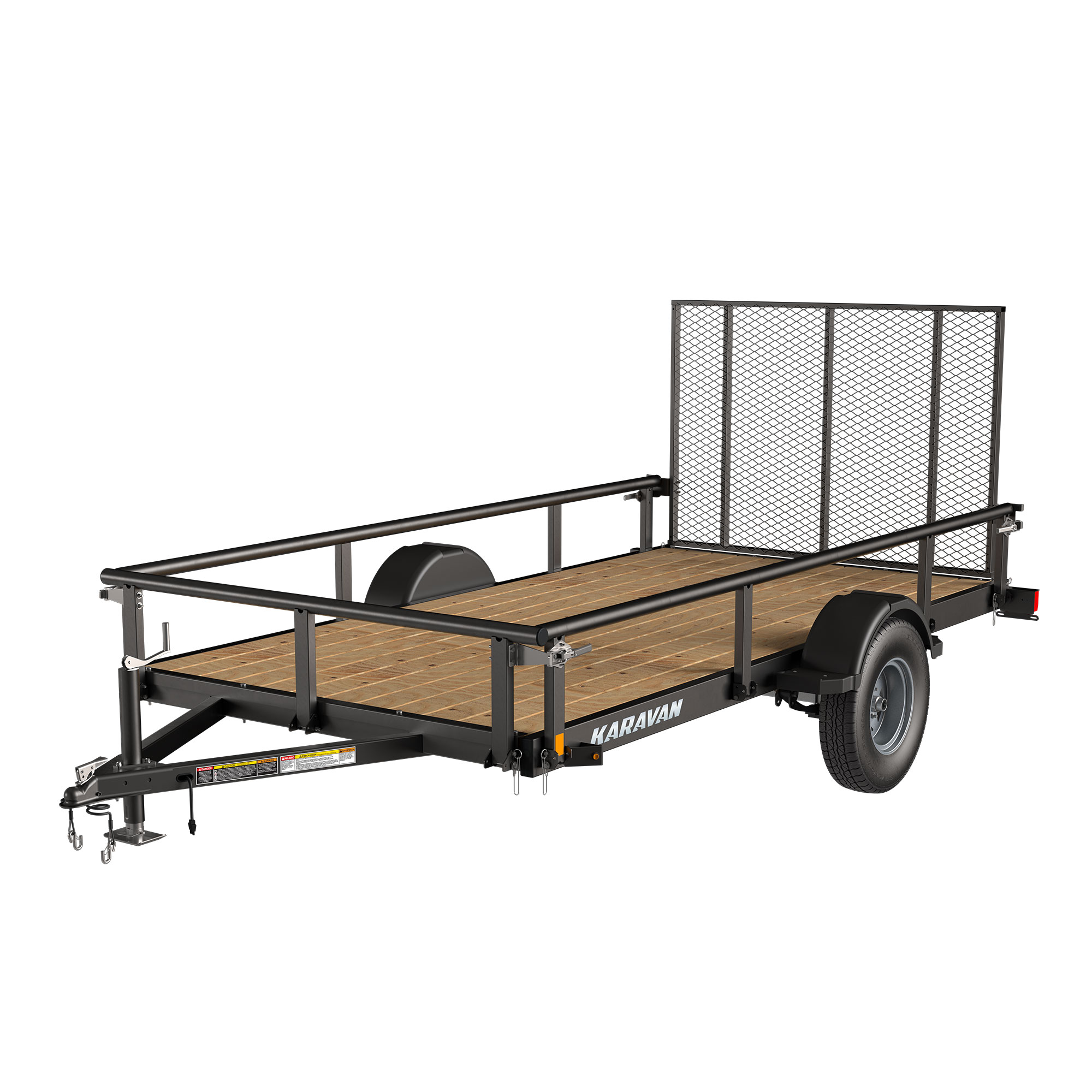 Karavan Trailer's 6 x 12 Ft. Steel Utility Trailer, model number 2990-72-12-PR-BT