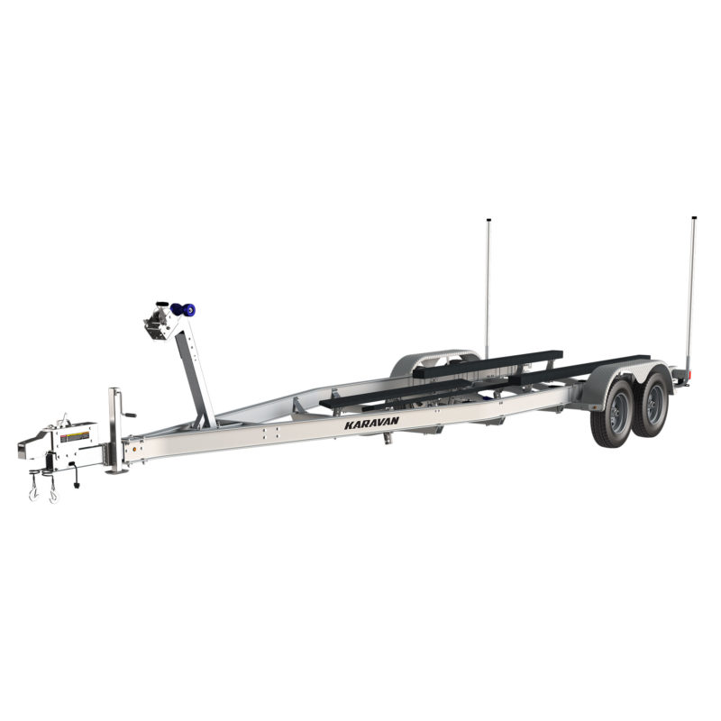 Karavan Trailer's Tandem Axel Aluminum 8600# Bunk Trailer, model number SLT-8600-78