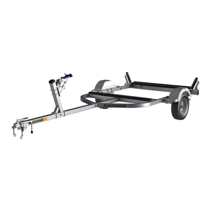 Karavan Trailer's Single Axel 1500# Drift Boat Trailer, model number KDB-1500-71-GL