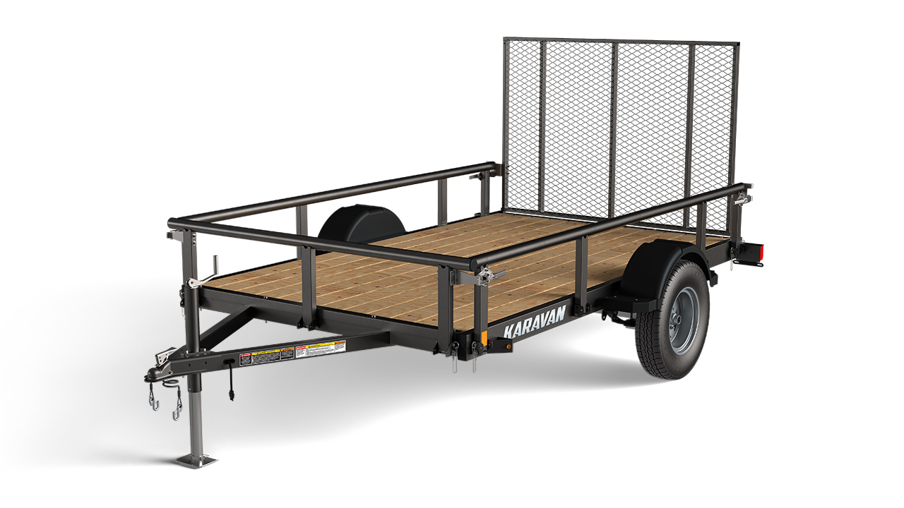 Karavan Trailer's 6 x 10 Ft. Steel Utility Trailer, model number 2990-72-10-BT