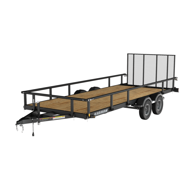 6.8 x 18 ft. Steel Utility Trailer