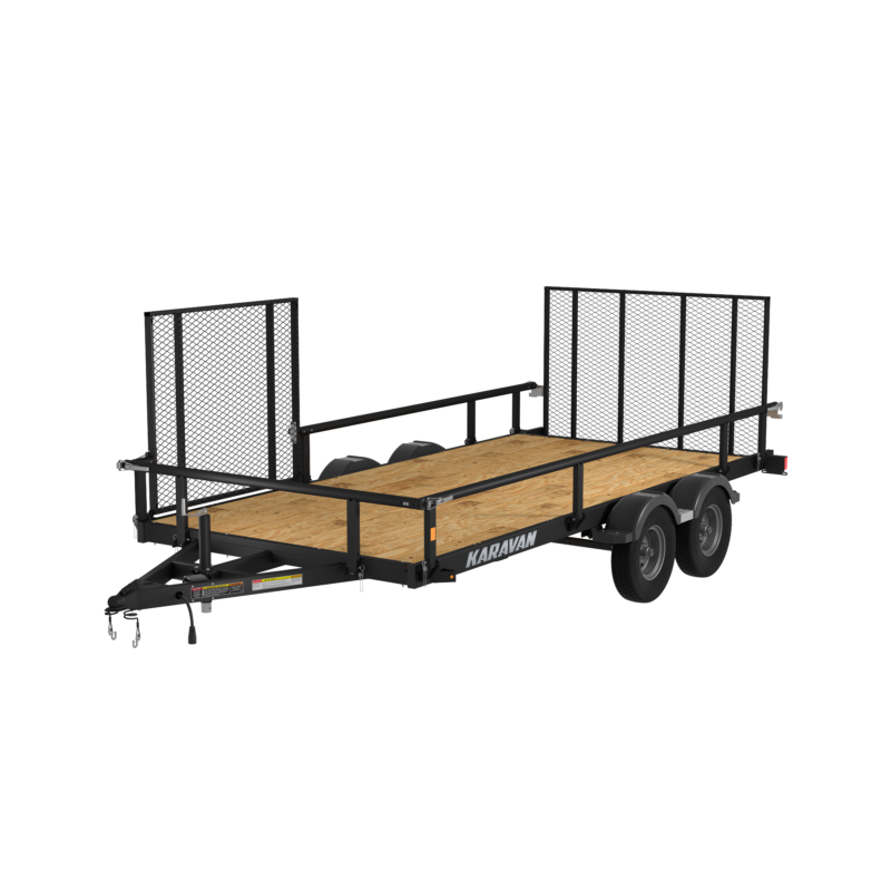 6.8 x 15 ft. Steel Utility Trailer